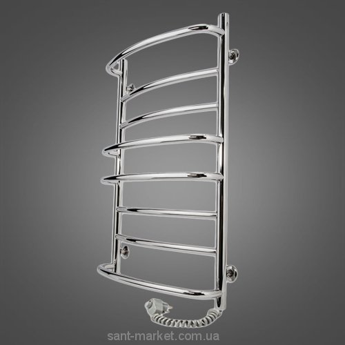 Электрический полотенцесушитель Laris Евромикс П8 Э 530х800х35 лесенка хром 73207028