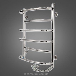 Электрический полотенцесушитель Laris Евромикс П6 Э 480х600х35 лесенка хром 73207026