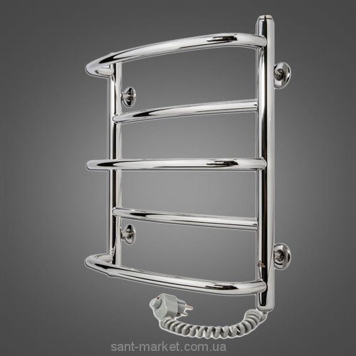 Електричний полотенцесушитель Laris Євромікс П5 Е 480х500х35 драбинка хром 73207025