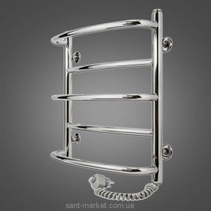 Электрический полотенцесушитель Laris Евромикс П5 Э 480х500х35 лесенка хром 73207025