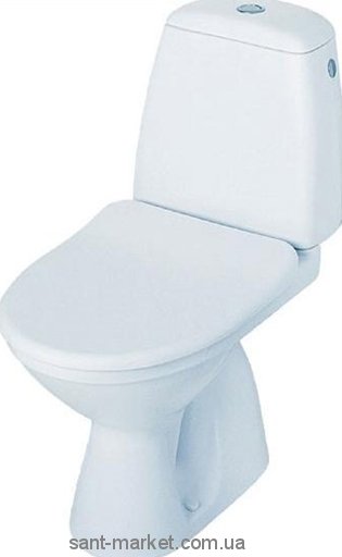 Унитаз напольный компакт Kolo коллекция Solo 79221000 + Сиденье в комплекте