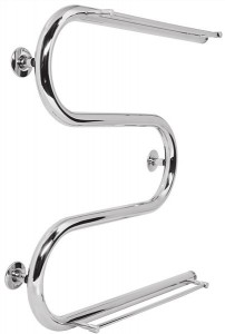 Водяной полотенцесушитель Laris коллекция Змеевик М-образный 500х530х106 хром  71207173