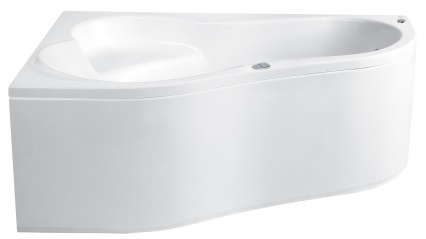 	Панель для ванны PoolSpa Leda фронтальная L левая 150 см для ванны без рамы акрил белый PWODG10OP000000