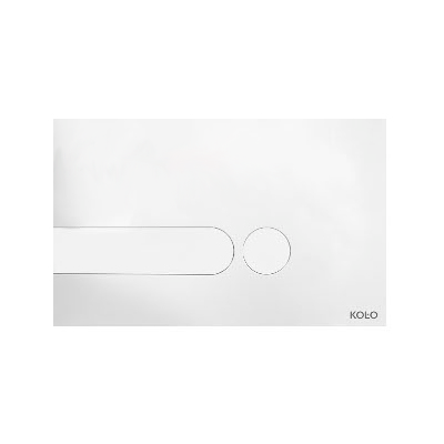 Kolo SLIM спускная кнопка  белая 94131001