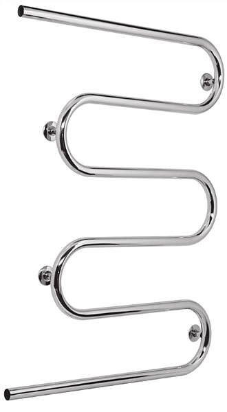 Водяний полотенцесушитель Laris колекція Змійовик змійка 600х830х60 хром 71207196