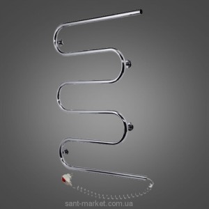 Электрический полотенцесушитель Laris Змеевик 25 РС5 Э 500х825х35 змейка хром 73207041