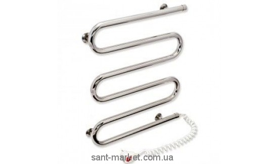 Електричний полотенцесушитель Laris Змійовик 25 РС5 Е 600х595х35 змійка хром 73207157