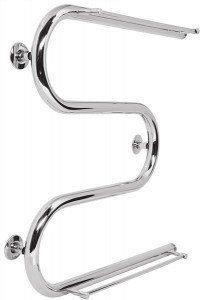 Водяной полотенцесушитель Laris коллекция Змеевик М-образный 500х530х106 хром  71207173