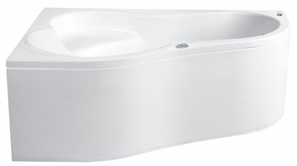 	Панель для ванни PoolSpa Leda фронтальна L ліва 150 см до ванни без рами акрил білий PWODG10OP000000