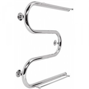 Водяной полотенцесушитель Laris коллекция Змеевик М-образный 600х530х106 хром 71207545