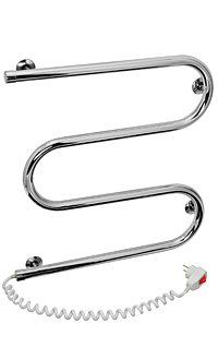 Електричний полотенцесушитель Laris Змійовик 25 РС3 Е 700х525х35 змійка хром 73207038