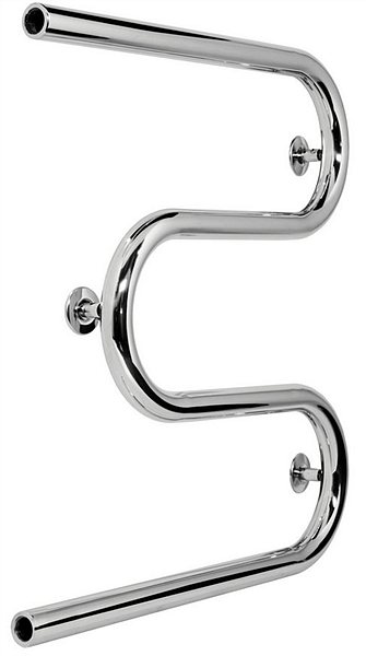 Водяний полотенцесушитель Laris колекція Змійовик М-подібний 800х530х60 хром 71207547