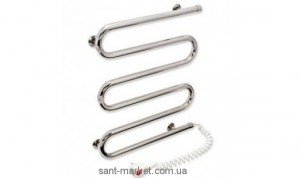 Электрический полотенцесушитель Laris Змеевик 25 РС5 Э 600х595х35 змейка хром 73207157