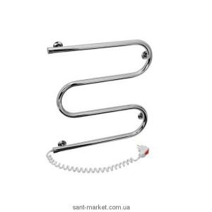 Електричний полотенцесушитель Laris Змійовик 25 РС3 Е 600х375х35 змійка хром 73207155