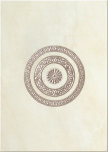 Церсаніт Сенса декор класик крем 25х35