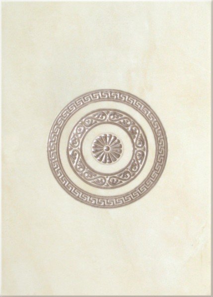 Церсаніт Сенса декор класик крем 25х35