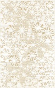 декор Церсанит Эйфория Квитка 2 25x35 Бьянко