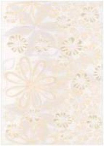декор Церсанит Эйфория Квитка 3 25x35 Бьянко
