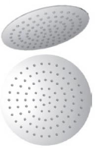 Лейка для верхнього душа з тропічним душем Saneko колекція Paradise Relax хром LD-11.R02-200