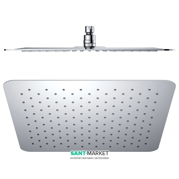 Лейка для верхнього душа з тропічним душем Saneko колекція Tropical Relax хром LD-11.S02-400