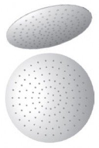 Лейка для верхнього душа з тропічним душем Saneko колекція Paradise Relax хром LD-11.R02-300