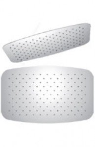 Лейка для верхнего душа с тропическим душем Saneko коллекция Atlantic Relax хром LD-11.A02-425