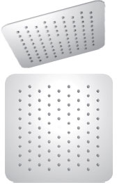 Лейка для верхнего душа с тропическим душем Saneko коллекция Tropical Relax хром LD-11.S02-200