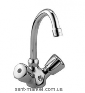 Смеситель для раковины двухвентильный Kludi коллекция Standard хром 210580515