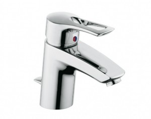 Змішувач для раковини одноважеля з донним клапаном Kludi колекція MX хром 331250562