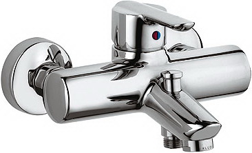 Змішувач одинважільний для ванни з коротким виливом Kludi колекція Almera хром 336610581