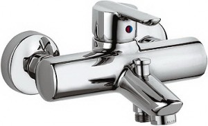 Змішувач одинважільний для ванни з коротким виливом Kludi колекція Almera хром 336610581