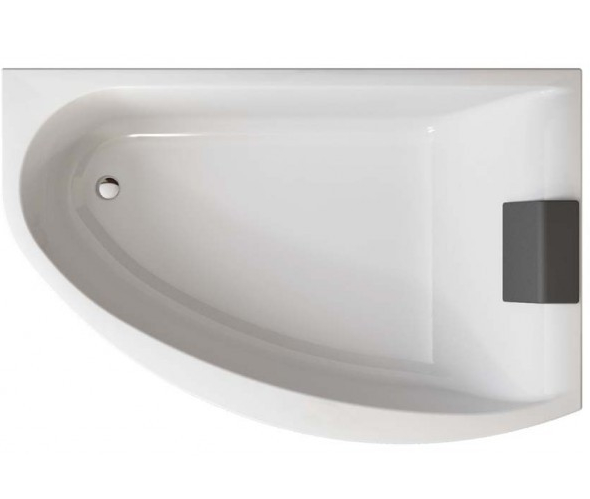 Ванна акриловая угловая Kolo коллекция Mirra 170х110х42 R XWA3370001 + подголовник
