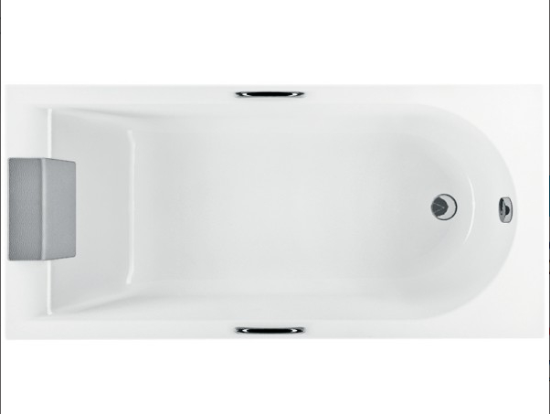 Ванна акриловая прямоугольная Kolo Mirra 170х80х42 XWP3370001 + подголовник