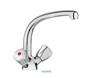 Змішувач для кухні Kludi Standard двухвентильний 316230515