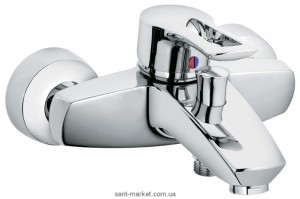 Змішувач одинважільний для ванни з коротким виливом Kludi колекція MX хром 334450562