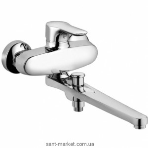 Смеситель однорычажный для ванны с длинным изливом Kludi коллекция Objekta хром 324910575