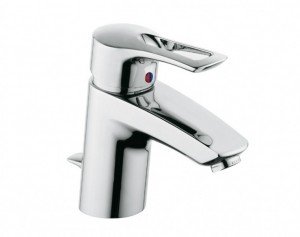 Смеситель для раковины однорычажный с донным клапаном Kludi коллекция MX хром 331250562