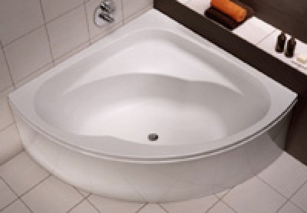 KOLO INSPIRATION Акрилова кутова ванна 140 * 140см з ніжками XWN3040000