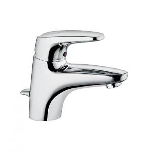 Смеситель для раковины однорычажный с донным клапаном Kludi коллекция Objekta-Mix хром 332330575