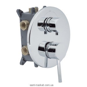 Смеситель скрытый (встраиваемый) Saneko хром CM-11.R-300-01