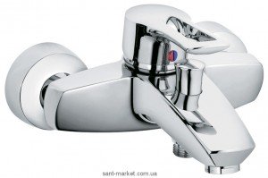 Змішувач одинважільний для ванни з коротким виливом Kludi колекція MX хром 334450562