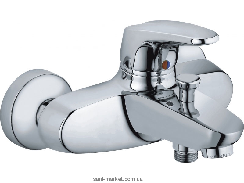 Змішувач одинважільний для ванни з коротким виливом Kludi колекція Objekta-Mix New хром 336530575