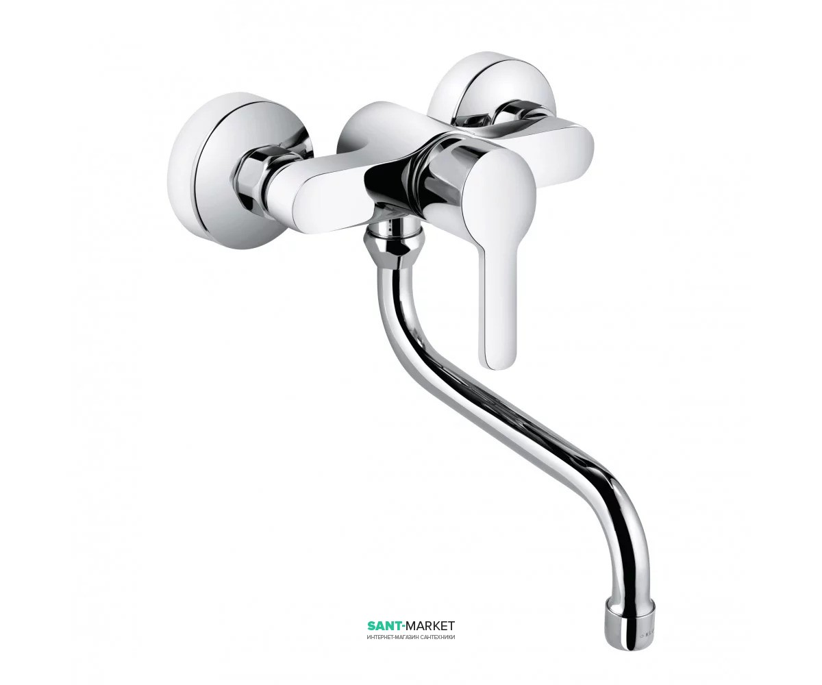 Змішувач для кухні kludi Logo Neo настінний змішувач 379240575