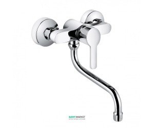 Cмеситель для кухни kludi Logo Neo настенный однорычажный 379240575