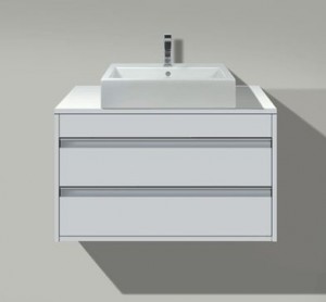 Тумба под раковину DURAVIT Ketho подвесная 80х45.5х48 белый матовый 6647-18