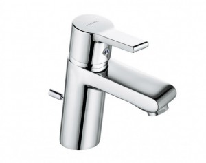 Змішувач для раковини одноважеля з донним клапаном Kludi колекція O-Cean хром 383500575