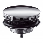 Донний клапан для раковини Hansgrohe з фіксованою кришкою хром 50001000