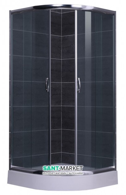 Душевая кабина Eger Balaton 90х90х200 низкий поддон 599-507