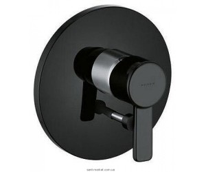 Змішувач прихований (вбудований) Kludi колекція Zenta чорний 386608675