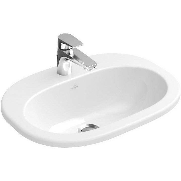 Раковина для ванной встраиваемая Villeroy&Boch коллекция O.Novo белая 41615601